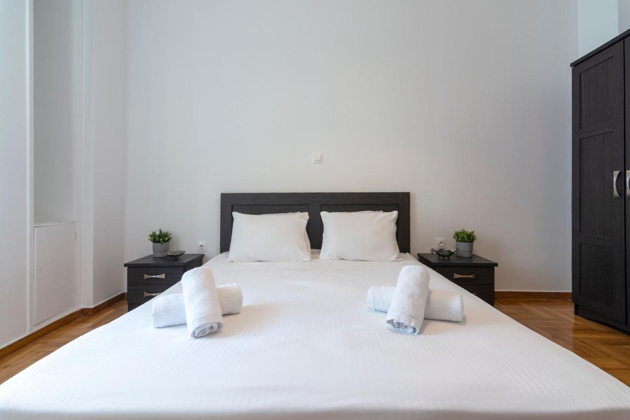 Modern 2Bd Apt In Athens , 3-Min Metro Extérieur photo