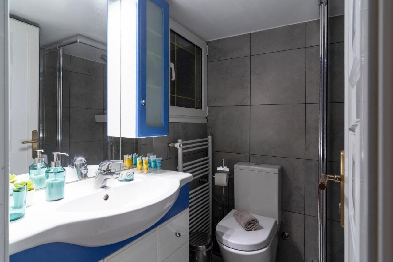 Modern 2Bd Apt In Athens , 3-Min Metro Extérieur photo