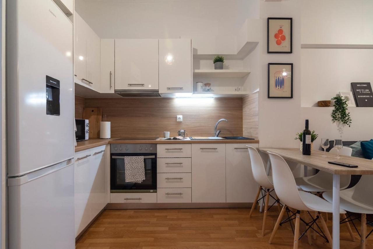 Modern 2Bd Apt In Athens , 3-Min Metro Extérieur photo